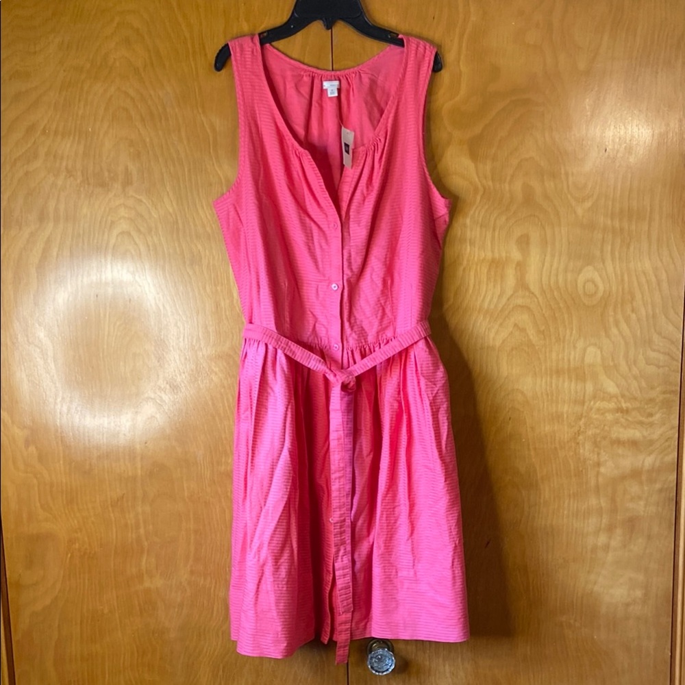 Gap Pink Sleeveless Dress. Size 12 Tall
